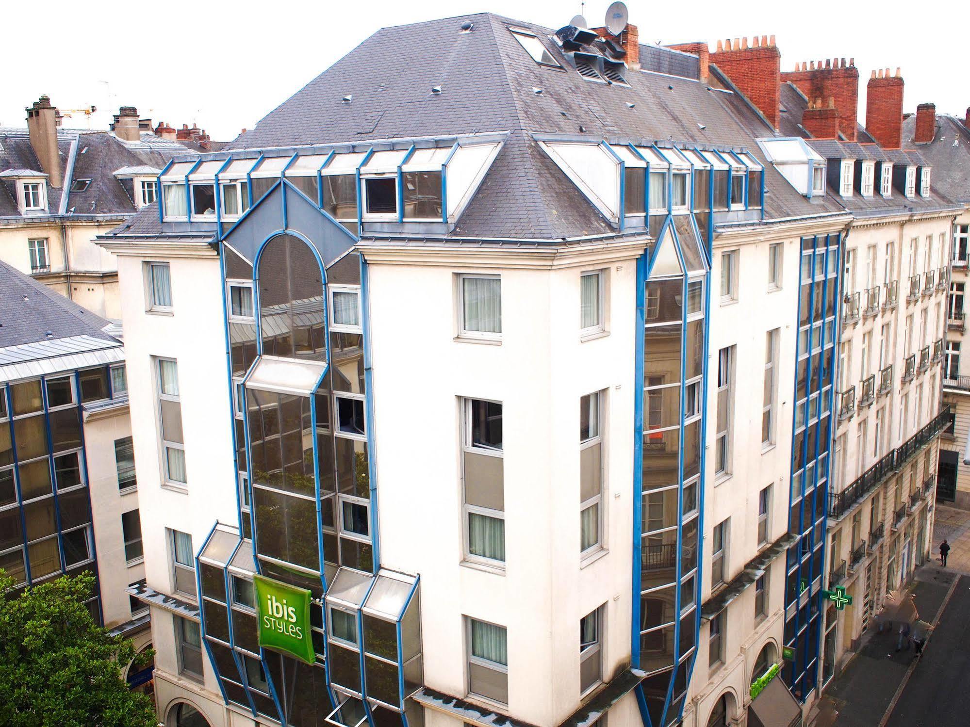 Ibis Styles Nantes Centre Place Royale Exterior foto